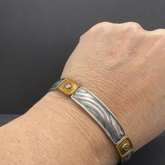 Rare Silpada vintage Belle stretch  bracelet - Picture 4 of 4